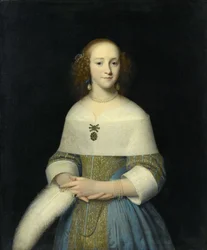 Portrait of a young lady, 1656